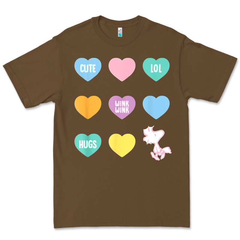 Peanuts Valentine Candy Heart Premium Tee by longCreatives | Teevron