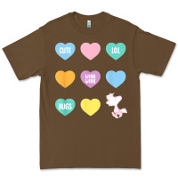 Cacao peanuts valentine candy heart Premium Tee - longCreatives