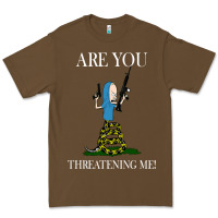Cacao Are You Threatening Me Funny Cartoon Halloween Premium Tee - longCreatives