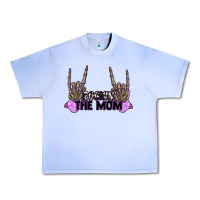 Grape Ice Rockin' the Mom Urban Heavy Tee - CowGirlArtShop