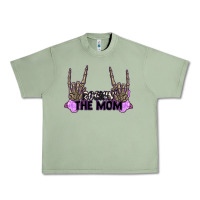 Oil Green Rockin' the Mom Urban Heavy Tee - CowGirlArtShop