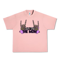 Salmon Rockin' the Mom Urban Heavy Tee - CowGirlArtShop