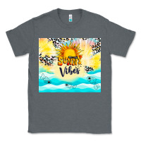 Charcoal Heather sunny vibes Classic Tee - TumblerDesignByShophia