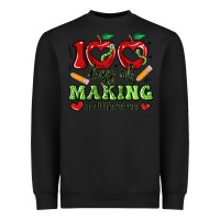 Black 100 days of making a difference Heavyweight Sweatshirt - Artiststas