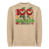 Mushroom 100 days of making a difference Heavyweight Sweatshirt - Artiststas