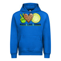 Cobalt peace love tennis Urban Hoodie - AdoDesignShop