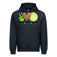 Navy peace love tennis Urban Hoodie - AdoDesignShop