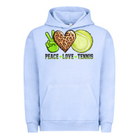 Pigment Grape Ice peace love tennis Urban Hoodie - AdoDesignShop