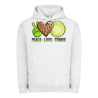 Pigment Lunar Rock peace love tennis Urban Hoodie - AdoDesignShop