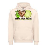 Sandshell peace love tennis Urban Hoodie - AdoDesignShop