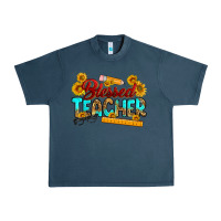 Midnight Navy blessed teacher Urban Heavy Tee - RanaPortraitStore