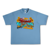 Pebble Blue blessed teacher Urban Heavy Tee - RanaPortraitStore
