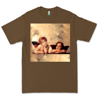 Cacao angels gift raphael cupid cherubs art valentine angel Premium Tee - longCreatives