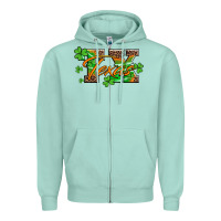 Seafoam st patricks day texas Zipper Hoodie - Artiststas