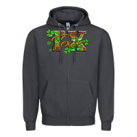 Smoke st patricks day texas Zipper Hoodie - Artiststas