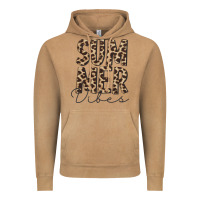 Vintage Camel summer vibes leopard Vintage Hoodie - CowCowDesign