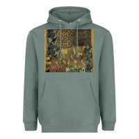 Sage camouflage leopard patches Heavyweight Hoodie - BarkalooDesign