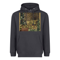 Smoke camouflage leopard patches Heavyweight Hoodie - BarkalooDesign