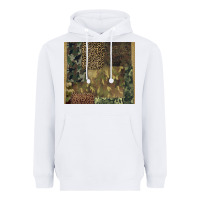 White camouflage leopard patches Heavyweight Hoodie - BarkalooDesign