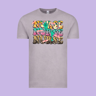 Nurse Nurse Nurse Vintage Tee Designed By Cowgirlartshop