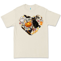Bone Halloween Heart Premium Tee - texasbilliewilder