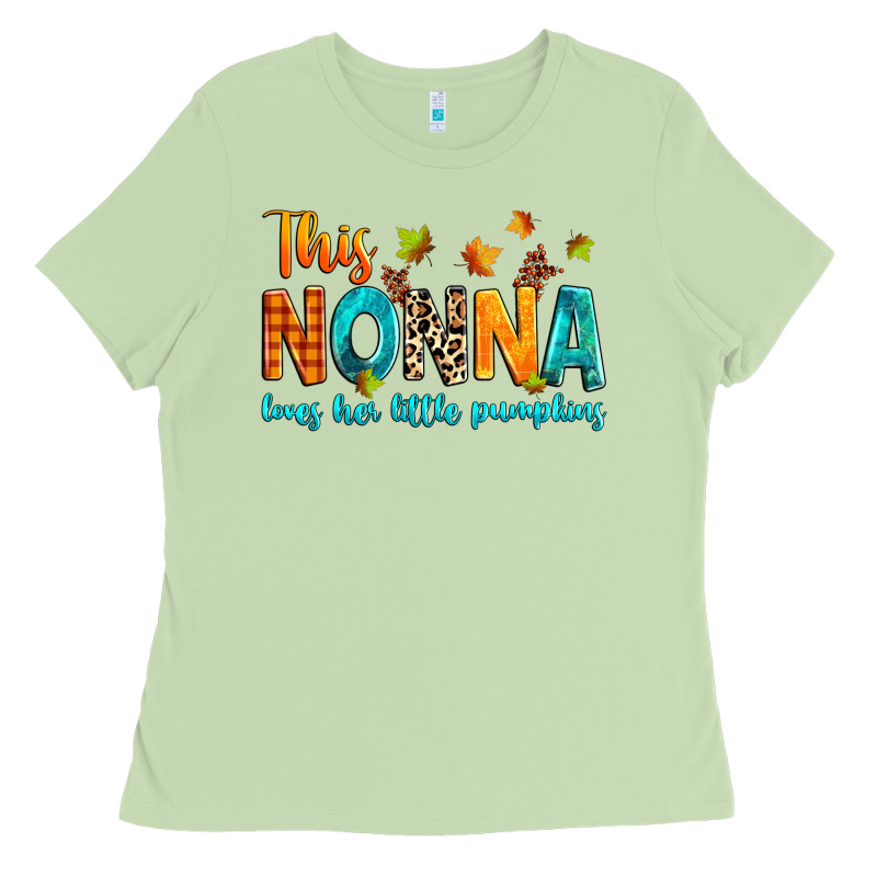 This Nonna Loves Her Little Pumpkins Ladies Tee by texasbilliewilder | Teevron
