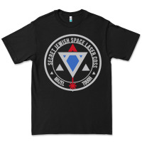 Black Secret Jewish Space Laser Corps Mazel Tov Funny Prank Premium Tee - longCreatives