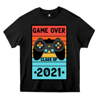 Black Game Over Class Of 2021 Heavy Core Tee - Bettercallsaul