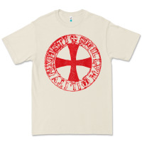 Bone Mens Crusader Knight  Knights Templar Cross T  Badge Premium Tee - longCreatives