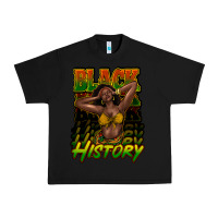 Black Black history afro woman Urban Heavy Tee - HowdyJamesFarm