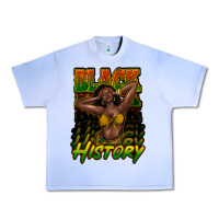 Grape Ice Black history afro woman Urban Heavy Tee - HowdyJamesFarm