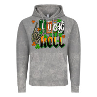 Cloud Rock St. Patrick's Luck and roll Vintage Hoodie - OliviaCreatesArt