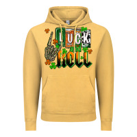 Vintage Mustard St. Patrick's Luck and roll Vintage Hoodie - OliviaCreatesArt