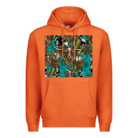 Carrot Longhorn Pattern Premium Hoodie - CowhideDigitalArt