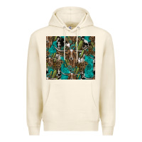 Tofu Longhorn Pattern Premium Hoodie - CowhideDigitalArt