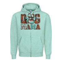 Seafoam dog mama Zipper Hoodie - Artiststas