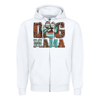 White dog mama Zipper Hoodie - Artiststas