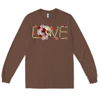 Chestnut Skull love Valentine's Day Long Sleeve Tee - FaDigitalArtStudio