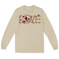 Mushroom Skull love Valentine's Day Long Sleeve Tee - FaDigitalArtStudio