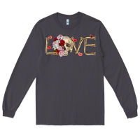 Smoke Skull love Valentine's Day Long Sleeve Tee - FaDigitalArtStudio