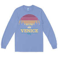 Colony Blue venice italy   vintage retro italian travel souvenir gift pullover hoo Long Sleeve Tee - longCreatives