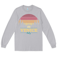 Moon Dust venice italy   vintage retro italian travel souvenir gift pullover hoo Long Sleeve Tee - longCreatives