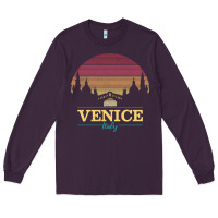 Plum venice italy   vintage retro italian travel souvenir gift pullover hoo Long Sleeve Tee - longCreatives