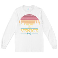 White venice italy   vintage retro italian travel souvenir gift pullover hoo Long Sleeve Tee - longCreatives