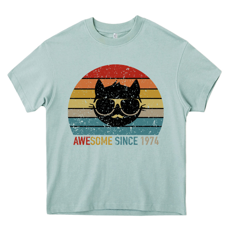 Awesome Since 1974 Heavy Core Tee by Bettercallsaul | Teevron