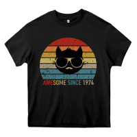 Black Awesome Since 1974 Heavy Core Tee - Bettercallsaul