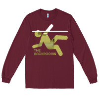 Burgundy The Backrooms graphic Long Sleeve Tee - longCreatives