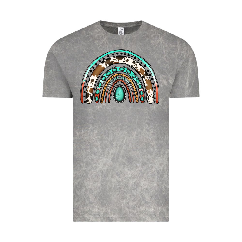 Blessed Western Rainbow Vintage Tee by Jasminsmagicworld | Teevron