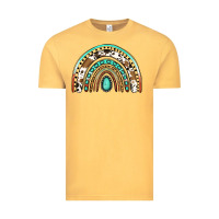 Vintage Mustard blessed western rainbow Vintage Tee - Jasminsmagicworld