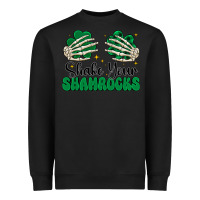 Black shake your shamrocks Heavyweight Sweatshirt - CowhideDigitalArt